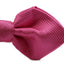 Mens Fuchsia Diamond Shaped Checkered Bow Tie