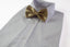 Mens Gold Disco Shine Checkered Patterned Bow Tie