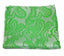 Mens Green Paisley Pocket Square