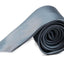 Mens Grey 8cm Plain Neck Tie