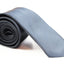Mens Gunmetal 8cm Plain Neck Tie