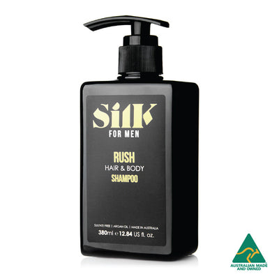 Mens Hair & Body Shampoo - Rush 380ml