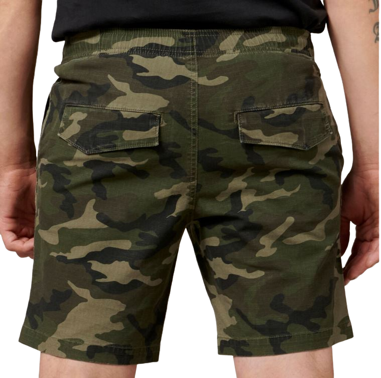 Mens Hard Yakka 3056 Camo Active Shorts Camouflage Y05163