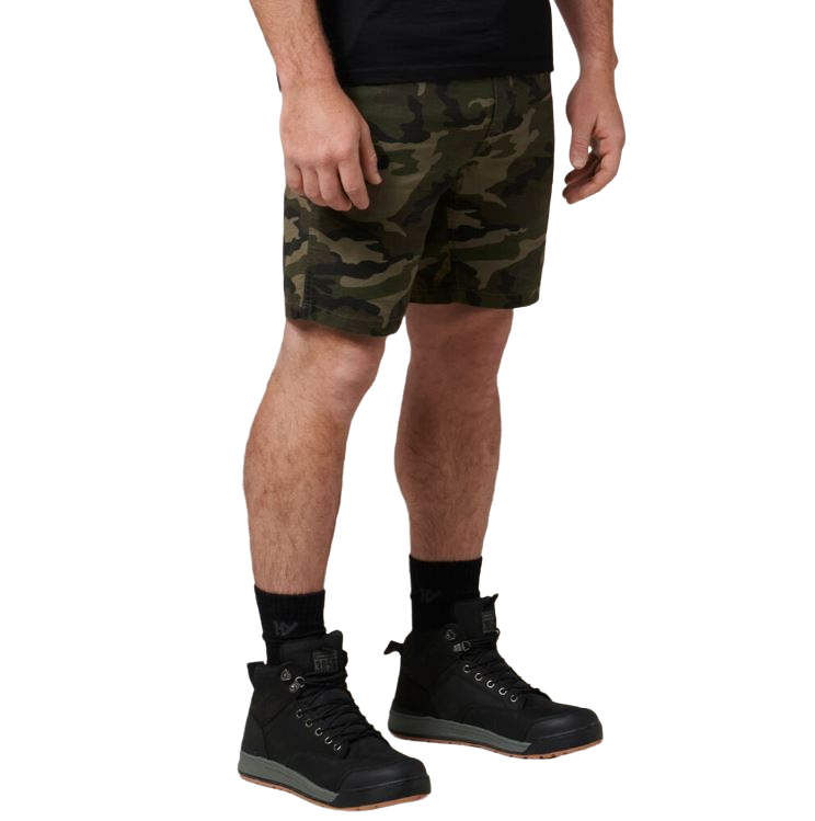 Mens Hard Yakka 3056 Camo Active Shorts Camouflage Y05163