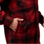Mens Hard Yakka Legends Sherpa Fleece Jacket Shirt Camper Red With Free Beanie