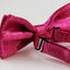 Mens Hot Pink Sparkly Glitter Patterned Bow Tie