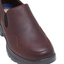 Mens Hush Puppies Alpe Brown Pebble Leather Casual Shoes