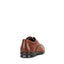 Mens Hush Puppies Cain Tan Burnish Leather Lace Up Work Formal Shoes