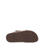 Mens Hush Puppies Cracker Taupe Sandals Slip On Leather Shoes
