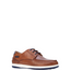 Mens Hush Puppies Dusty Dark Tan Leather Casual Everyday Shoes