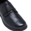 Mens Hush Puppies Roland Black Leather Walking Casual Slip On Shoes