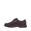 Mens Hush Puppies Roland Brown Leather Walking Casual Slip On Shoes