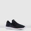 Mens Hush Puppies The Good Bungee Black Textile Casual Shoes