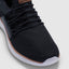 Mens Hush Puppies The Good Bungee Black Textile Casual Shoes