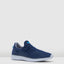 Mens Hush Puppies The Good Bungee Navy Textile Casual Shoes