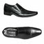 Mens Julius Marlow Bernie Mens Black Coffee Brown Leather Slip On Work Shoes