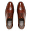 Mens Julius Marlow Expand Tan Leather Lace Up Work Dress Shoes