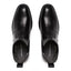 Mens Julius Marlow Harry Black Leather Boots Pull On Leather Shoes