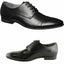 Mens Julius Marlow Yankee Black Leather Lace Up Work Dress Shoes