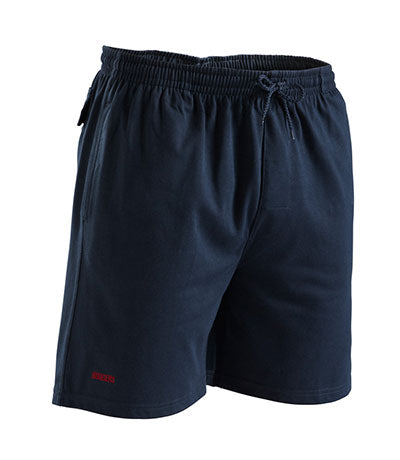 Mens Kinggee Ruggers Active Poly Cotton Jersey Sweat Short Navy