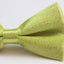 Mens Lemon Sparkly Glitter Patterned Bow Tie