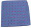 Mens Light Blue & Pink Small Polka Dot Silk Pocket Square
