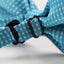 Mens Light Blue Plain Coloured Bow Tie With White Polka Dots