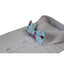 Mens Light Blue Red Apple Fruit Patterned Bow Tie