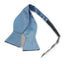 Mens Light Blue Self Tie Bow Tie