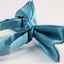 Mens Light Blue Sparkly Glitter Patterned Bow Tie