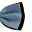 Mens Light Blue Two Tone Layered Bow Tie