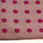 Mens Light & Dark Pink Polka Dot Silk Pocket Square