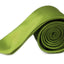 Mens Light Green 8cm Plain Neck Tie