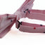 Mens Light Pink Denim Preppy Insects Patterned Cotton Bow Tie