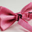 Mens Light Pink Sparkly Glitter Patterned Bow Tie