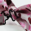 Mens Light Pink With Love Hearts Patterned Bow Tie