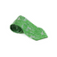 Mens Lime Green Paisley Patterned Neck Tie