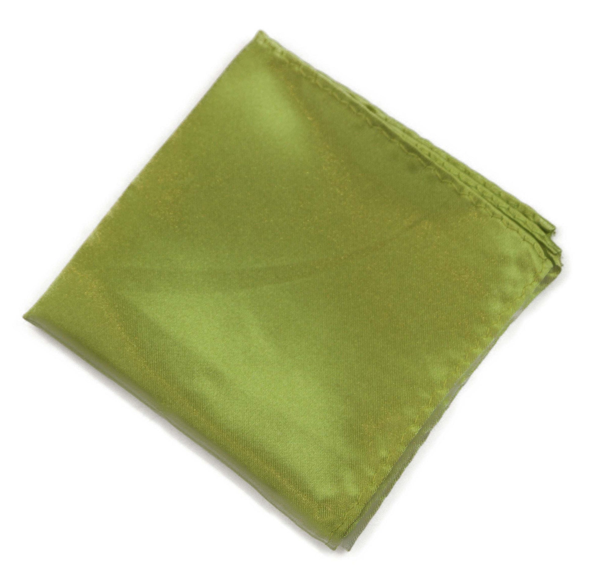Mens Lime Pocket Square