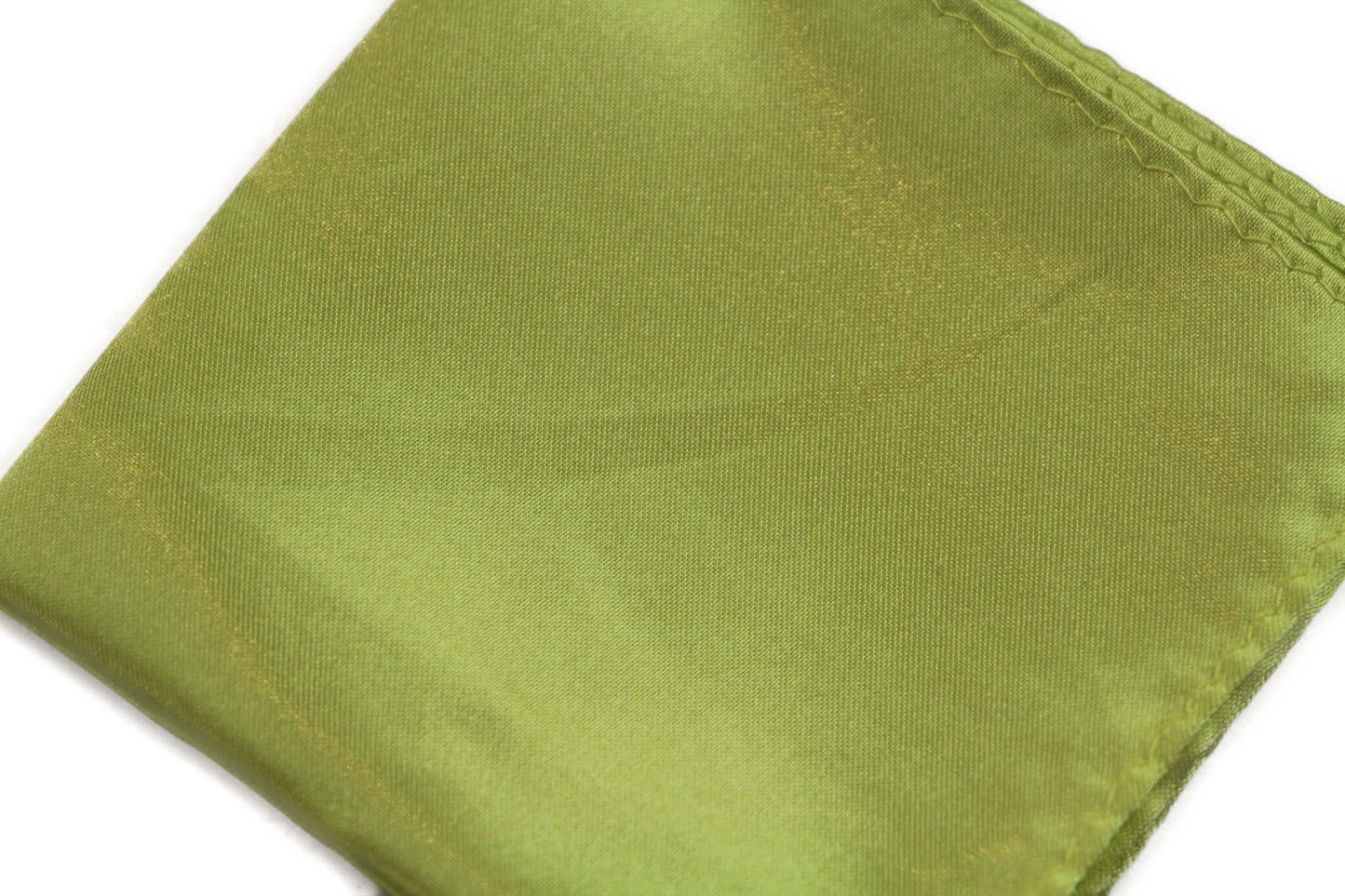 Mens Lime Pocket Square