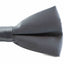 Mens Matt Solid Plain Gunmetal Colour Bow Tie