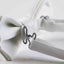 Mens Matt Solid Plain White Colour Bow Tie