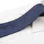 Mens Midnight Blue 8cm Plain Neck Tie