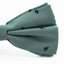 Mens Mint Preppy Insects Patterned Cotton Bow Tie