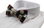 Mens Multicoloured Colourful Stripe Patterned Bow Tie