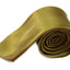 Mens Mustard Yellow 8cm Plain Neck Tie