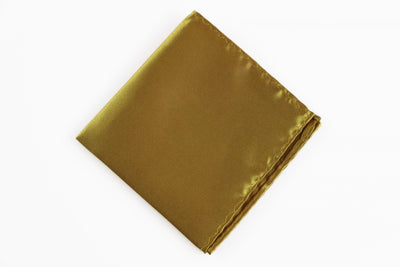 Mens Mustard Yellow Pocket Square