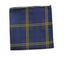 Mens Navy, Charcoal & Yellow Silk Pocket Square