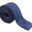 Mens Navy Knitted Neck Tie