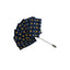 Mens Navy Oval & Dots Suit Pocket Square Blazer Jacket Lapel Pin