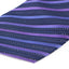 Mens Navy & Purple Striped 8cm Patterned Neck Tie